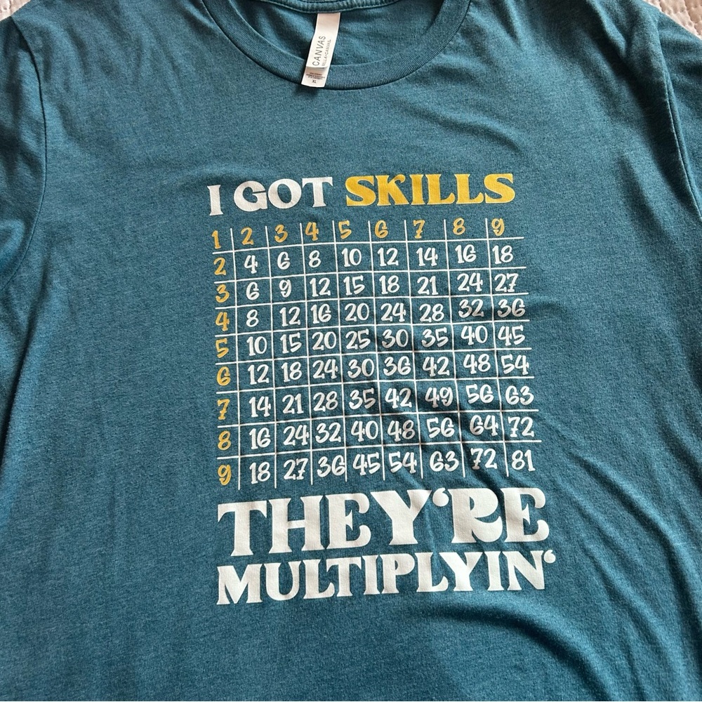 Math Teacher Tee